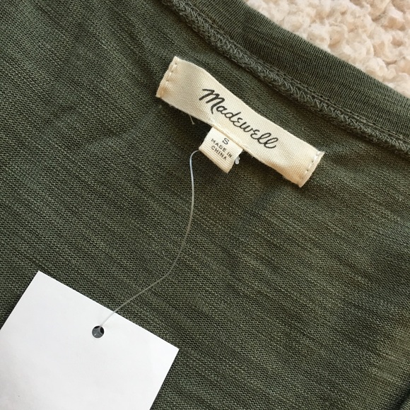 Madewell Sandwashed Tee Midi Dress, S - Picture 2 of 5